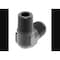 Aeroquip 90 Degree -10 AN Male To 1/2 Inch Pipe Thread, Anodized, Black, Aluminum FCM5039 - alternate 4